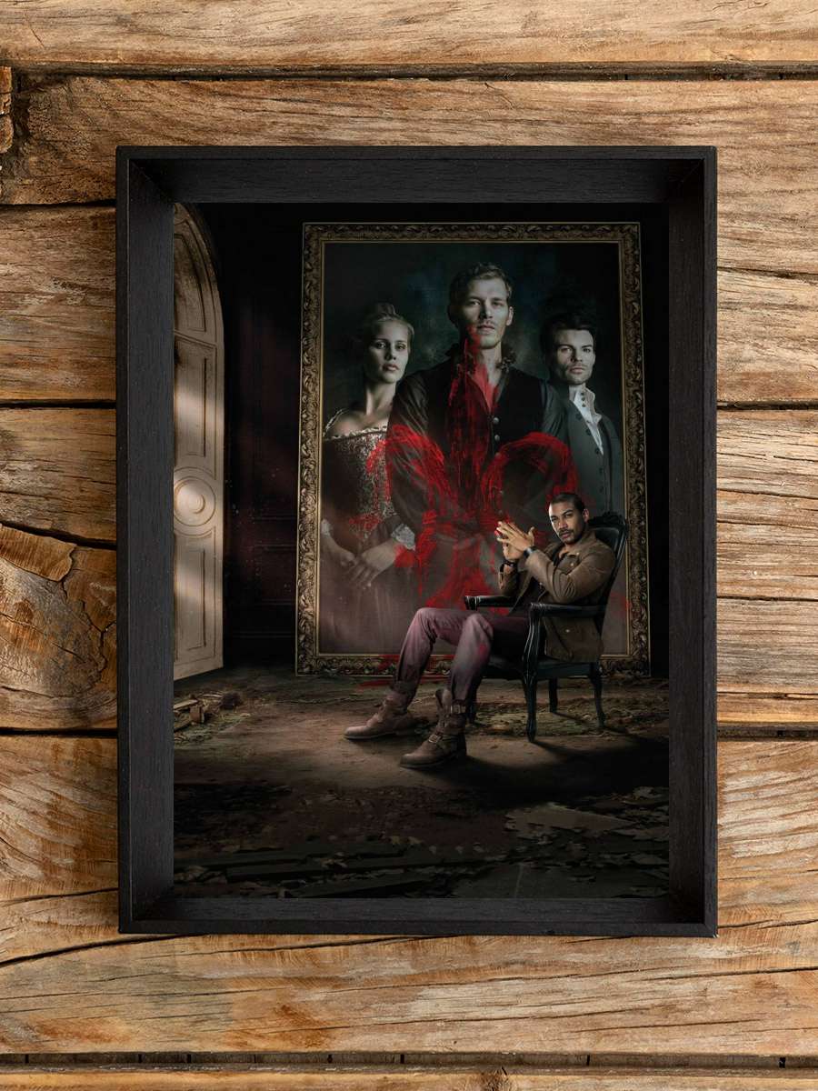 The Originals Dizi Tablo Siyah Çerçeveli Dizi Poster Duvar Tablo