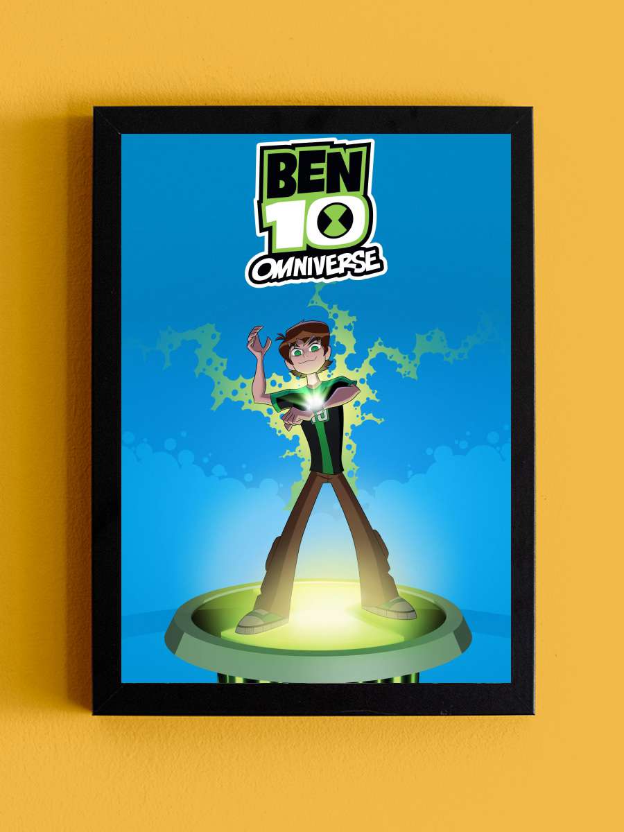 Ben 10: Omniverse Dizi Tablo Siyah Çerçeveli Dizi Poster Duvar Tablo