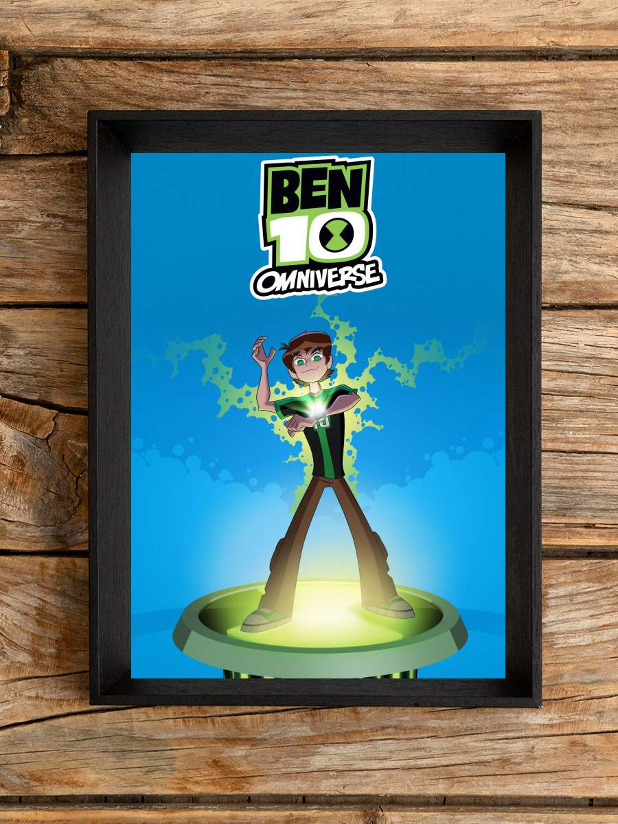 Ben 10: Omniverse Dizi Tablo Siyah Çerçeveli Dizi Poster Duvar Tablo