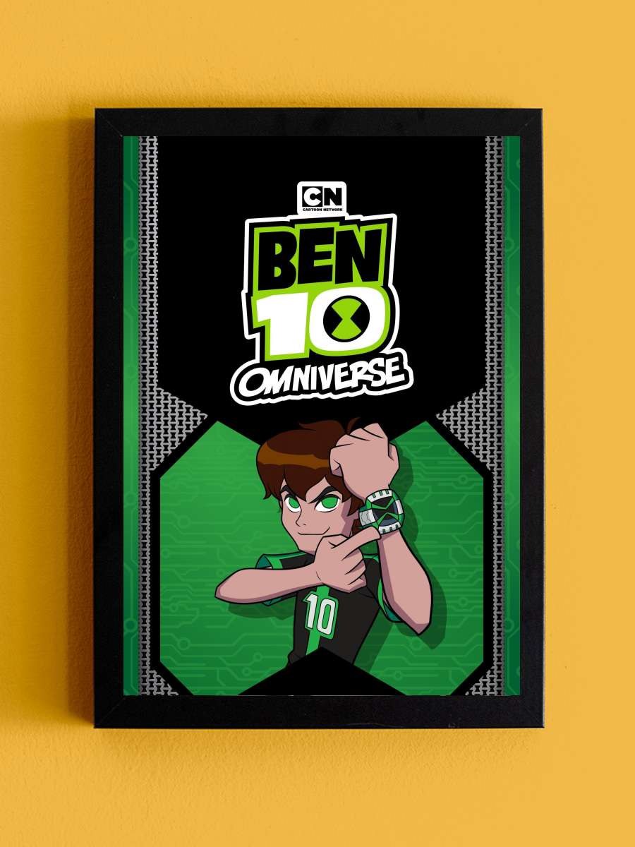 Ben 10: Omniverse Dizi Tablo Siyah Çerçeveli Dizi Poster Duvar Tablo