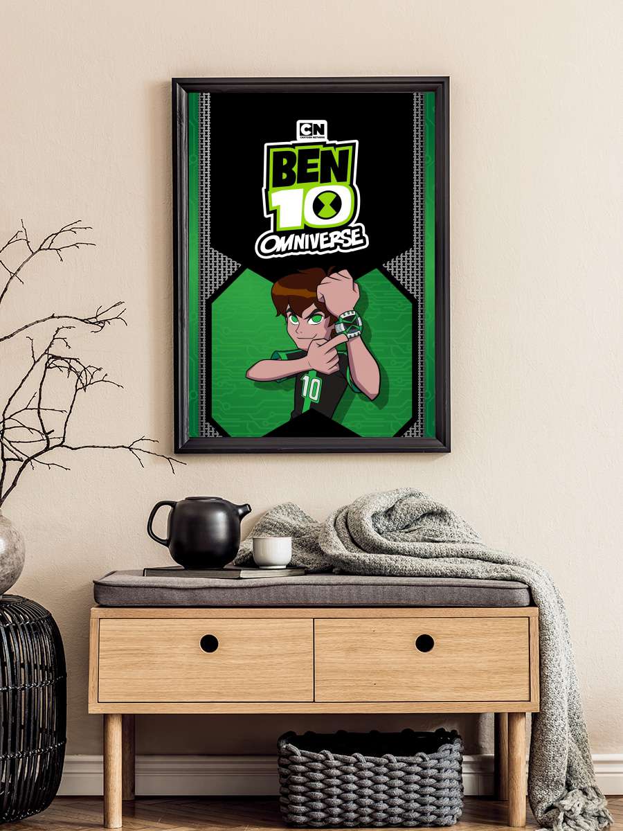 Ben 10: Omniverse Dizi Tablo Siyah Çerçeveli Dizi Poster Duvar Tablo