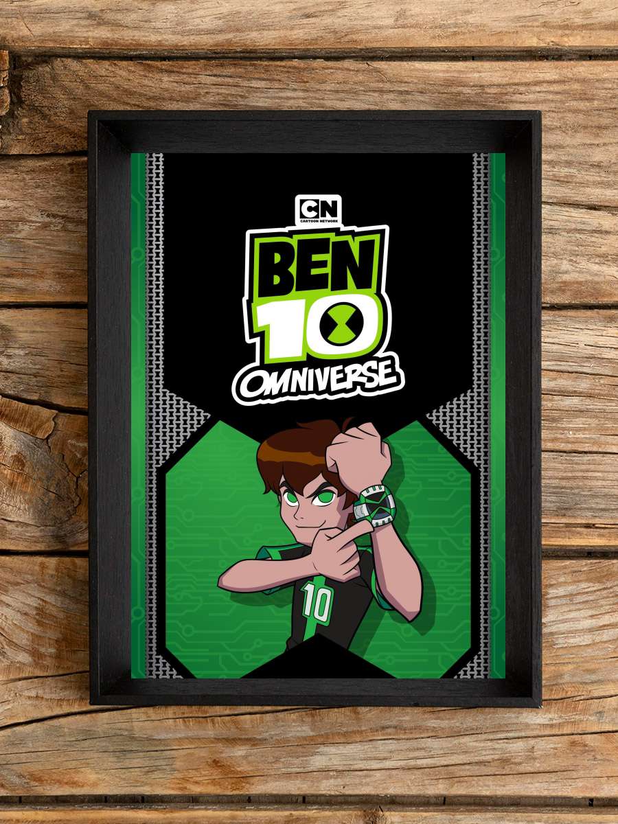 Ben 10: Omniverse Dizi Tablo Siyah Çerçeveli Dizi Poster Duvar Tablo