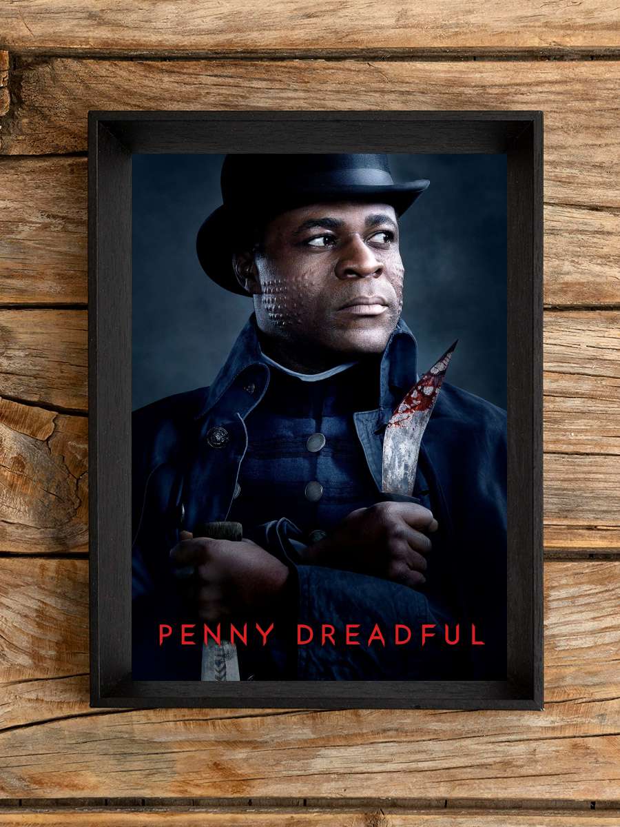 Penny Dreadful Dizi Tablo Siyah Çerçeveli Dizi Poster Duvar Tablo