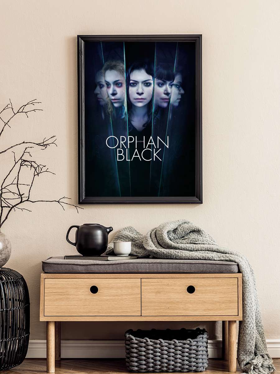 Orphan Black Dizi Tablo Siyah Çerçeveli Dizi Poster Duvar Tablo