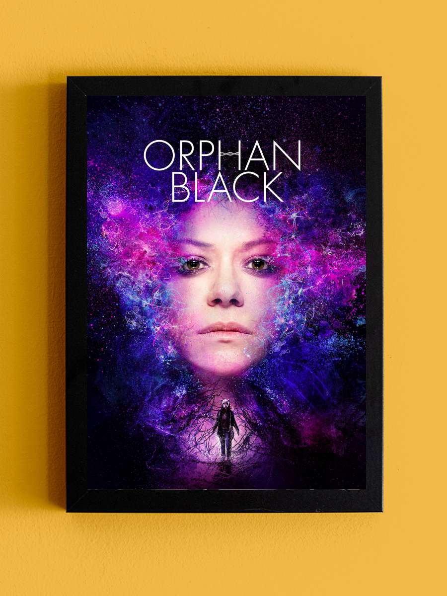 Orphan Black Dizi Tablo Siyah Çerçeveli Dizi Poster Duvar Tablo