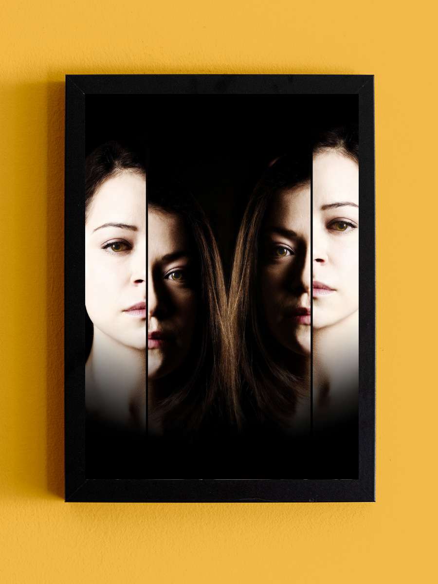 Orphan Black Dizi Tablo Siyah Çerçeveli Dizi Poster Duvar Tablo