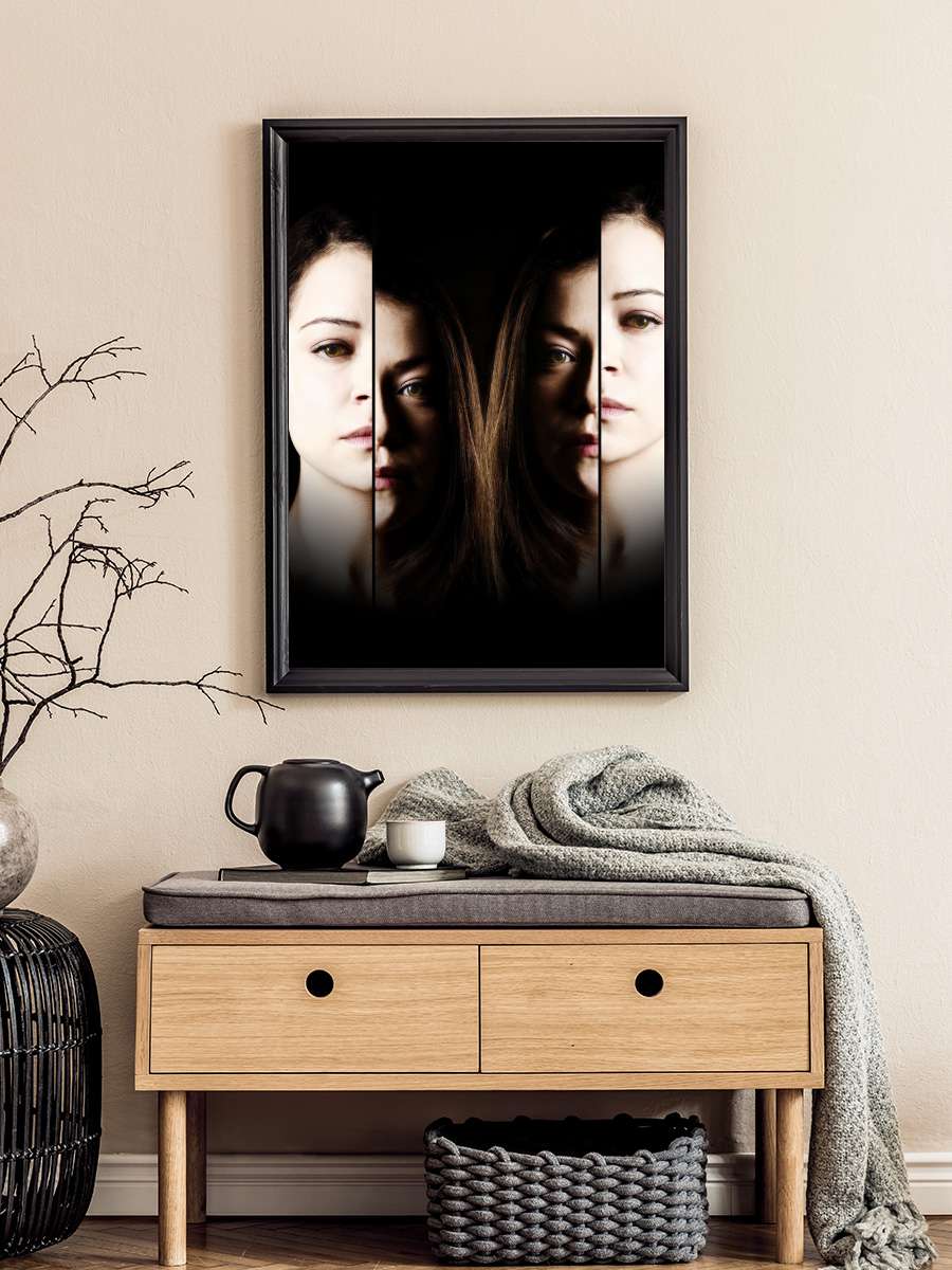 Orphan Black Dizi Tablo Siyah Çerçeveli Dizi Poster Duvar Tablo