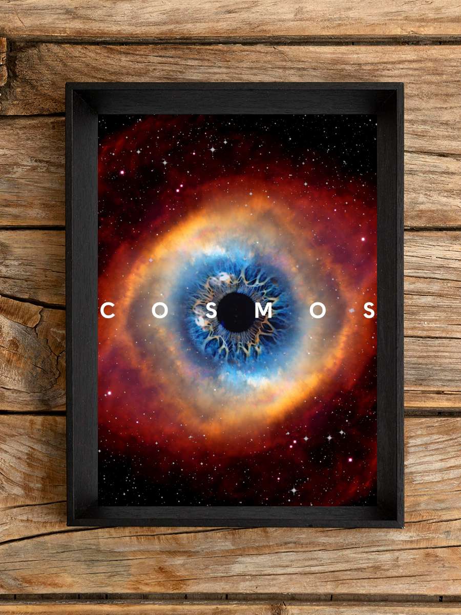 Cosmos Dizi Tablo Siyah Çerçeveli Dizi Poster Duvar Tablo