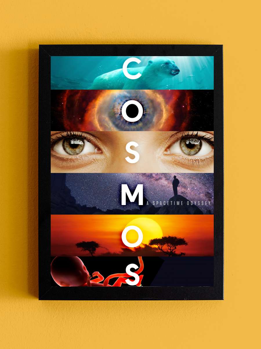 Cosmos Dizi Tablo Siyah Çerçeveli Dizi Poster Duvar Tablo