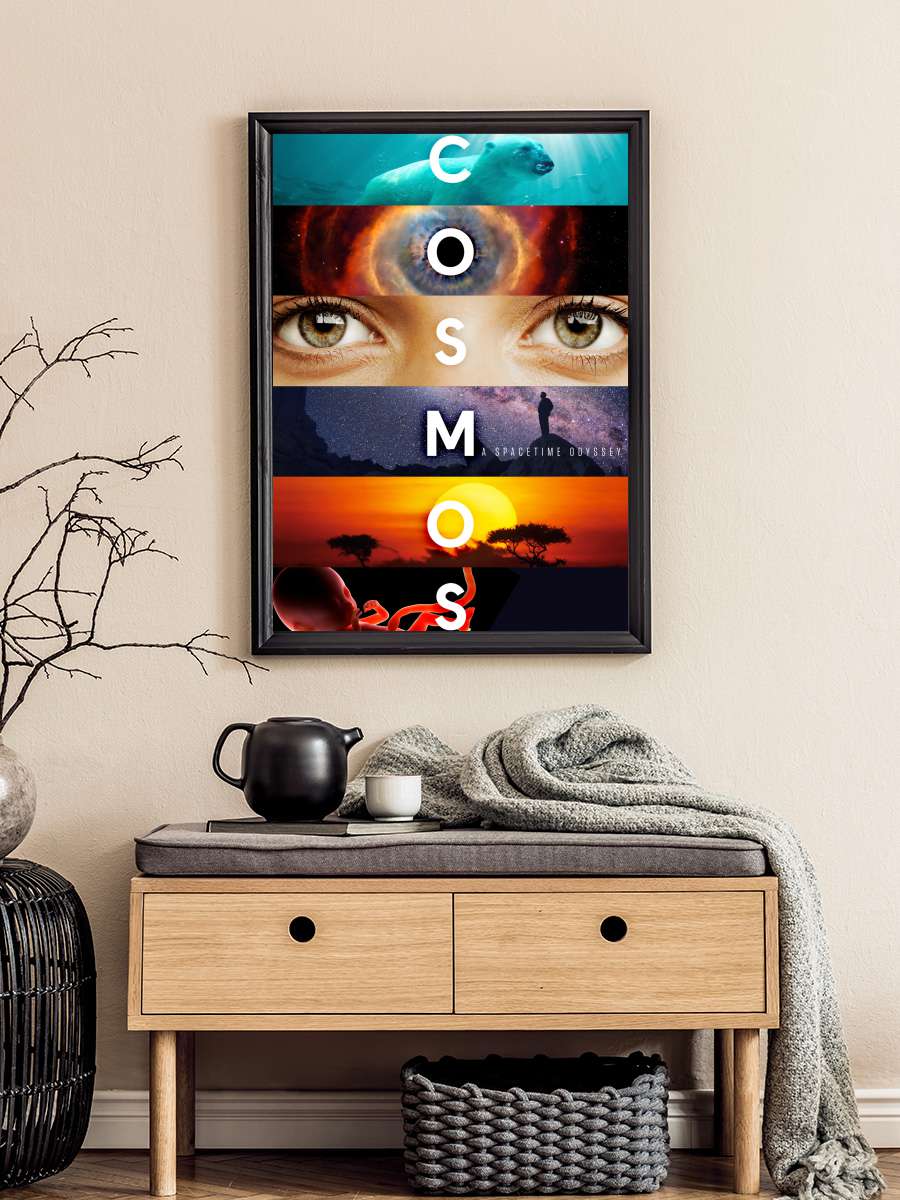 Cosmos Dizi Tablo Siyah Çerçeveli Dizi Poster Duvar Tablo