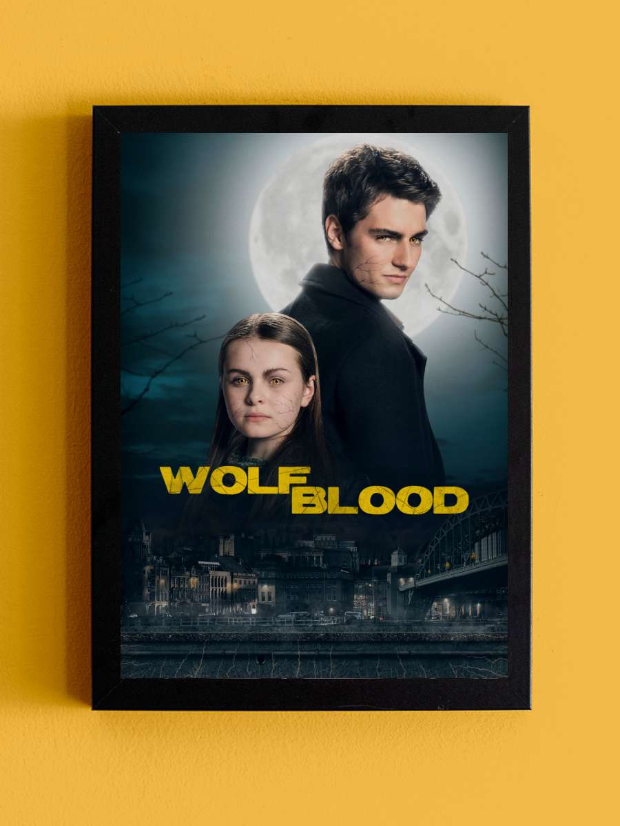 Wolfblood Dizi Tablo Siyah Çerçeveli Dizi Poster Duvar Tablo