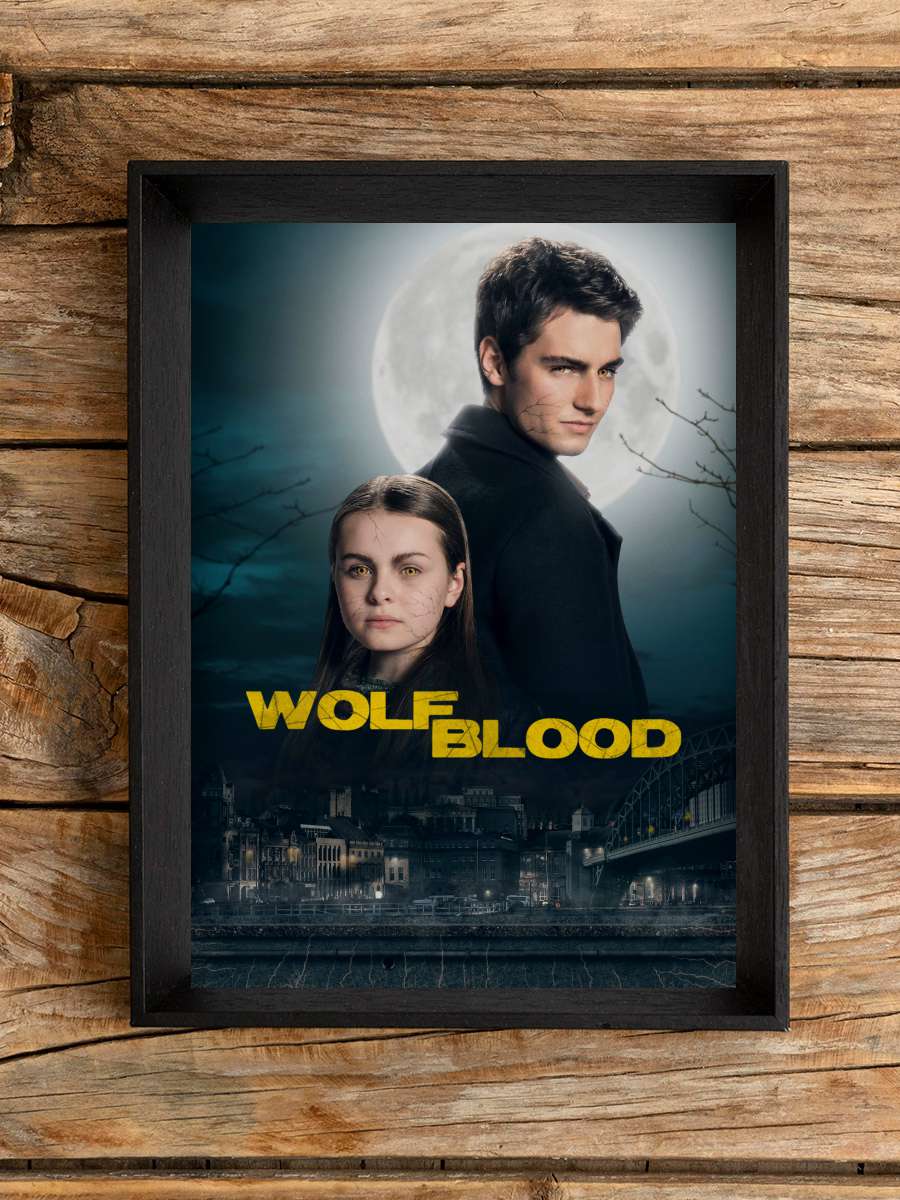 Wolfblood Dizi Tablo Siyah Çerçeveli Dizi Poster Duvar Tablo