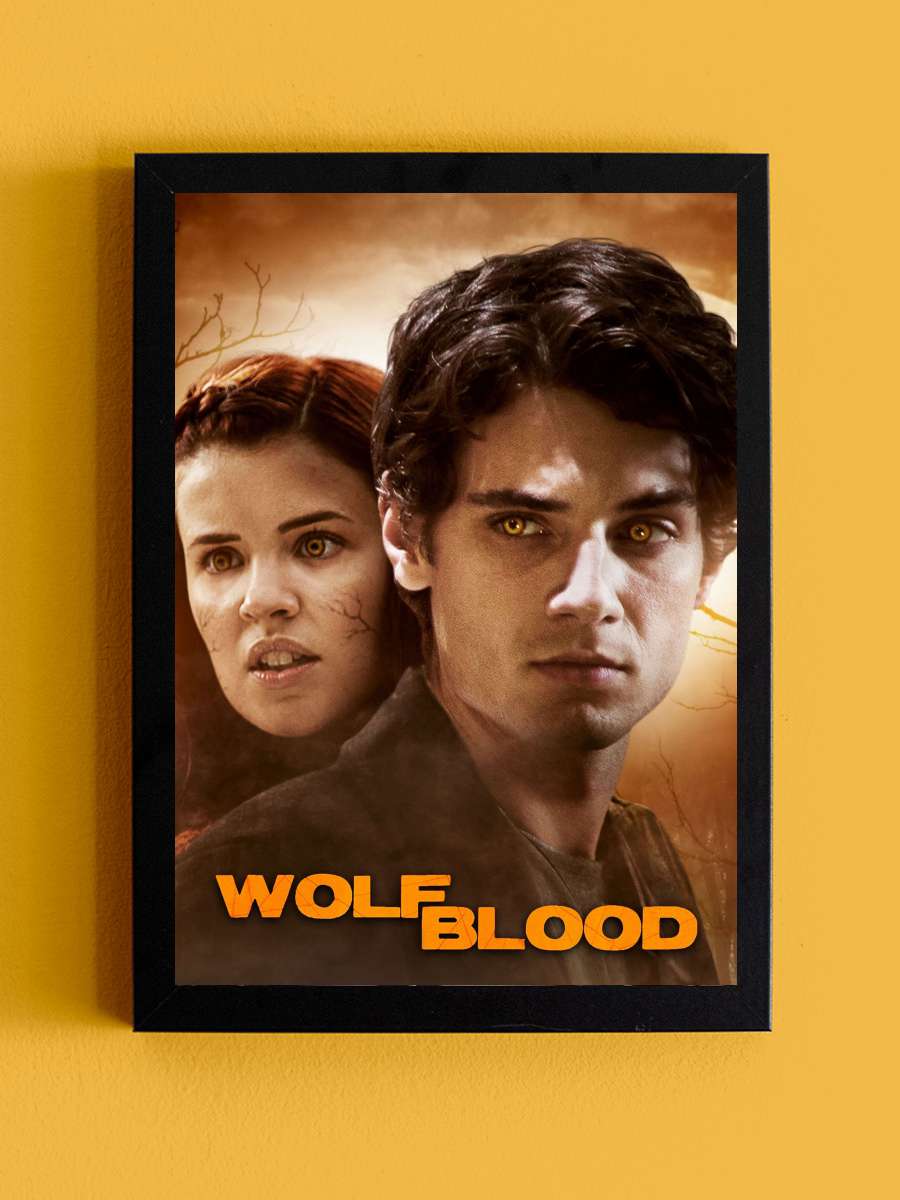 Wolfblood Dizi Tablo Siyah Çerçeveli Dizi Poster Duvar Tablo