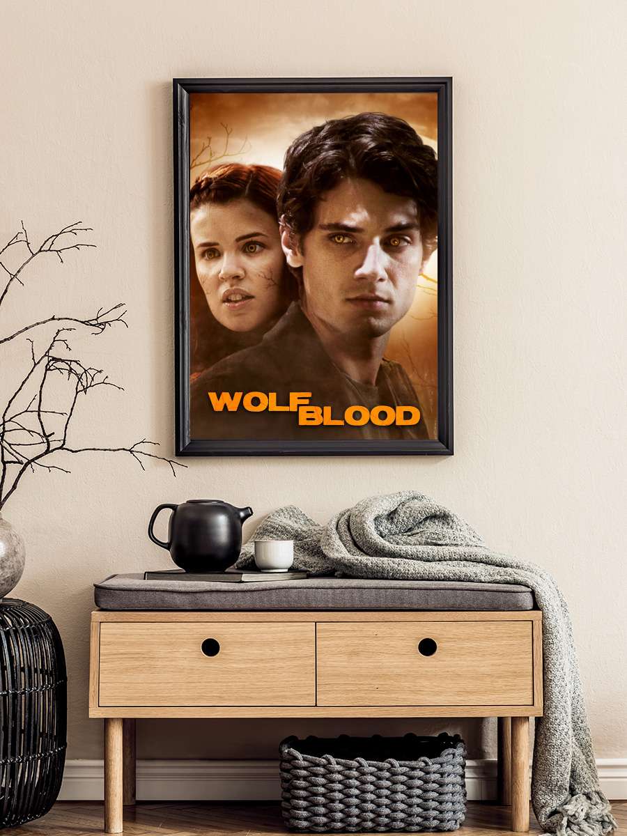 Wolfblood Dizi Tablo Siyah Çerçeveli Dizi Poster Duvar Tablo