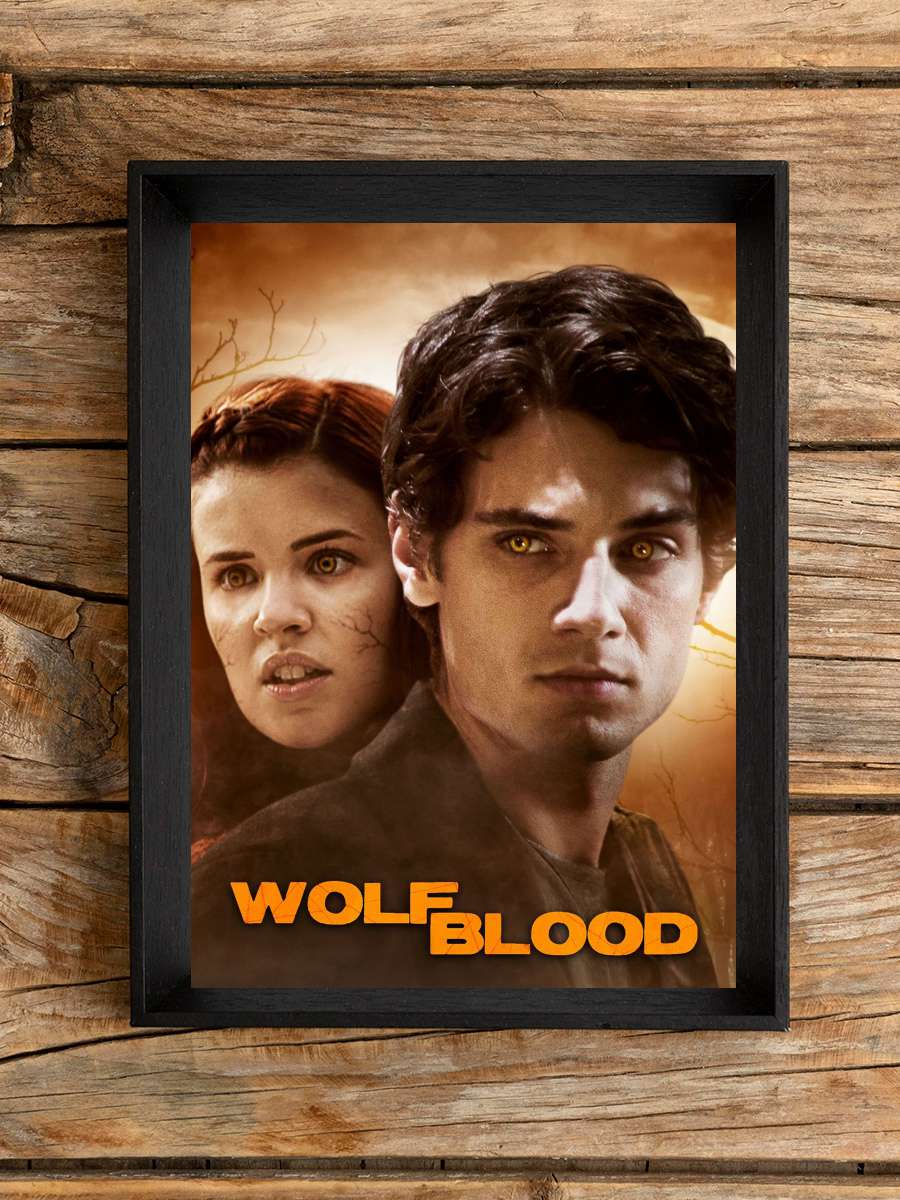 Wolfblood Dizi Tablo Siyah Çerçeveli Dizi Poster Duvar Tablo