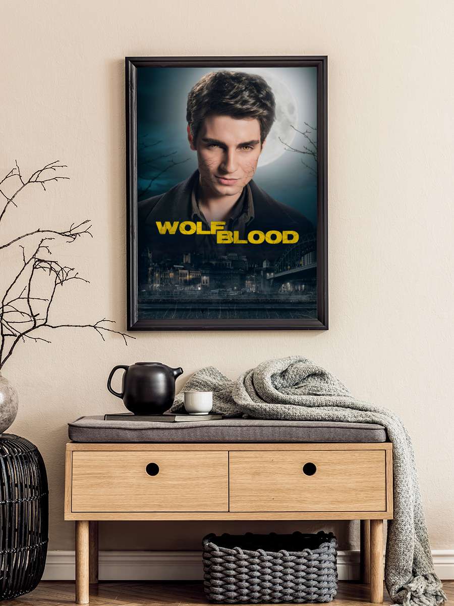 Wolfblood Dizi Tablo Siyah Çerçeveli Dizi Poster Duvar Tablo