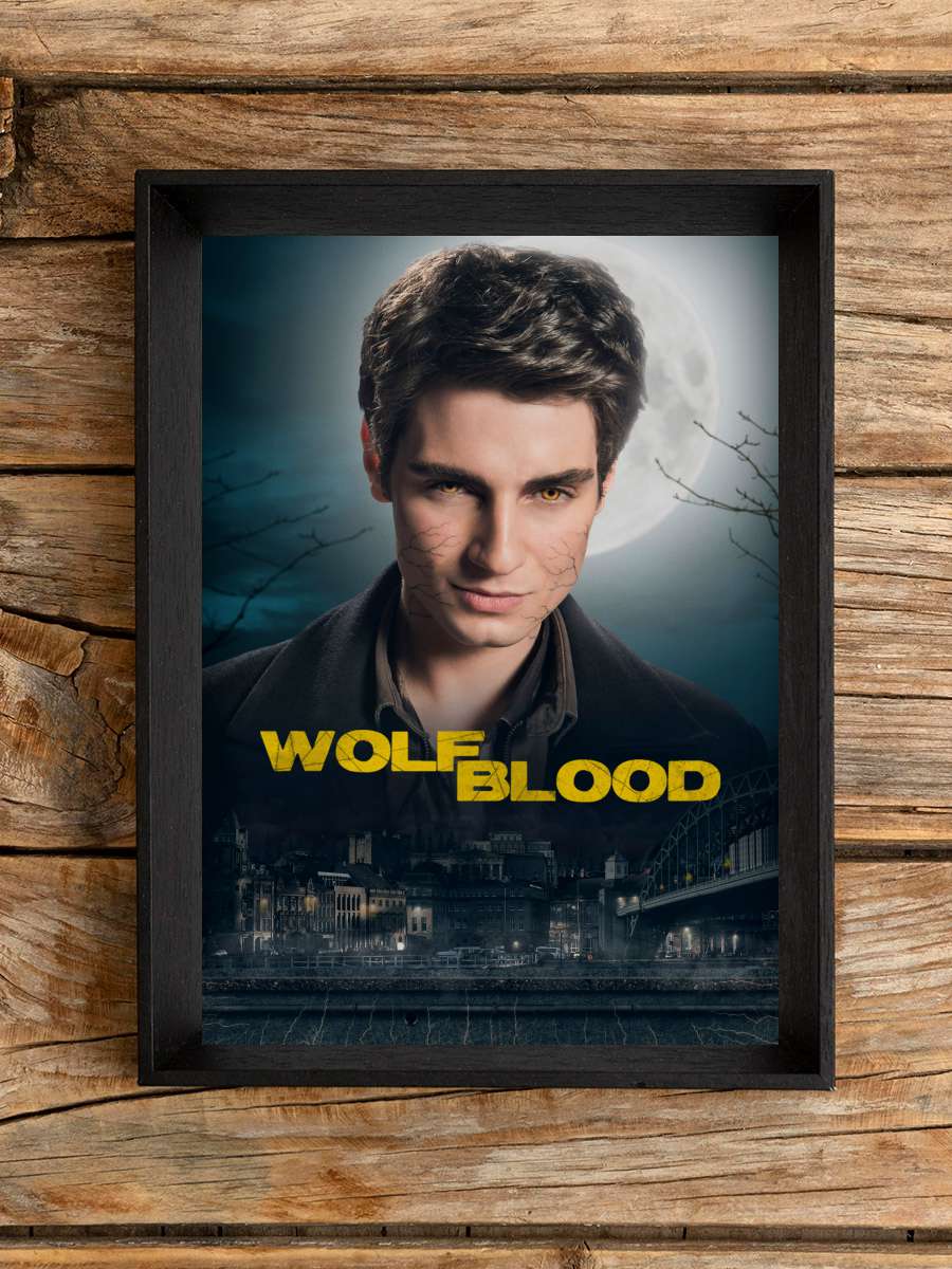 Wolfblood Dizi Tablo Siyah Çerçeveli Dizi Poster Duvar Tablo