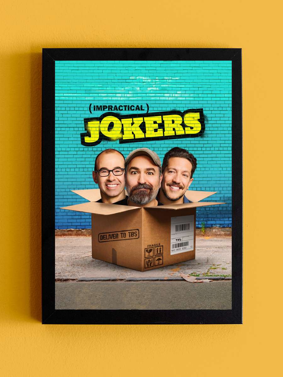 Impractical Jokers Dizi Tablo Siyah Çerçeveli Dizi Poster Duvar Tablo