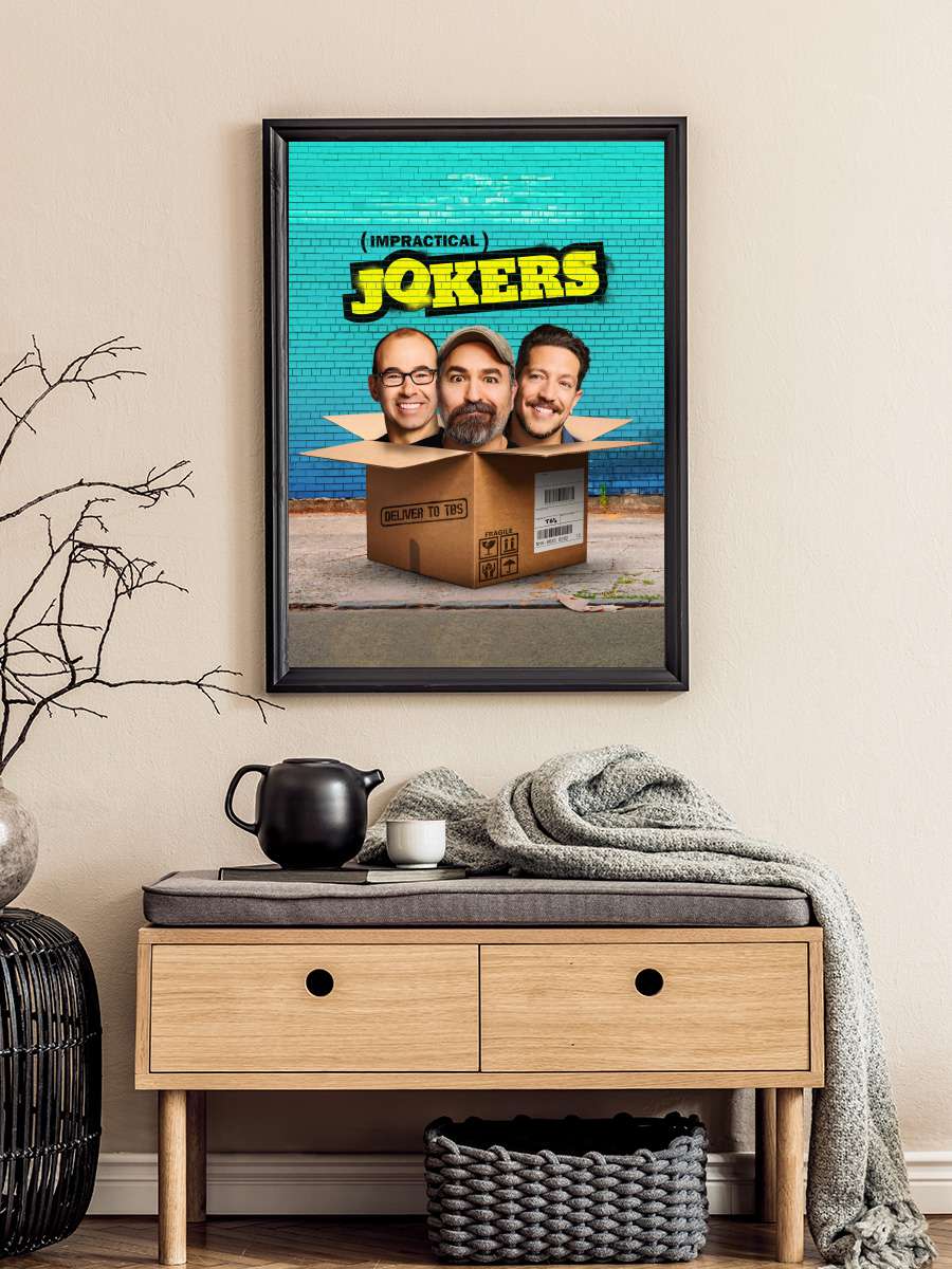 Impractical Jokers Dizi Tablo Siyah Çerçeveli Dizi Poster Duvar Tablo