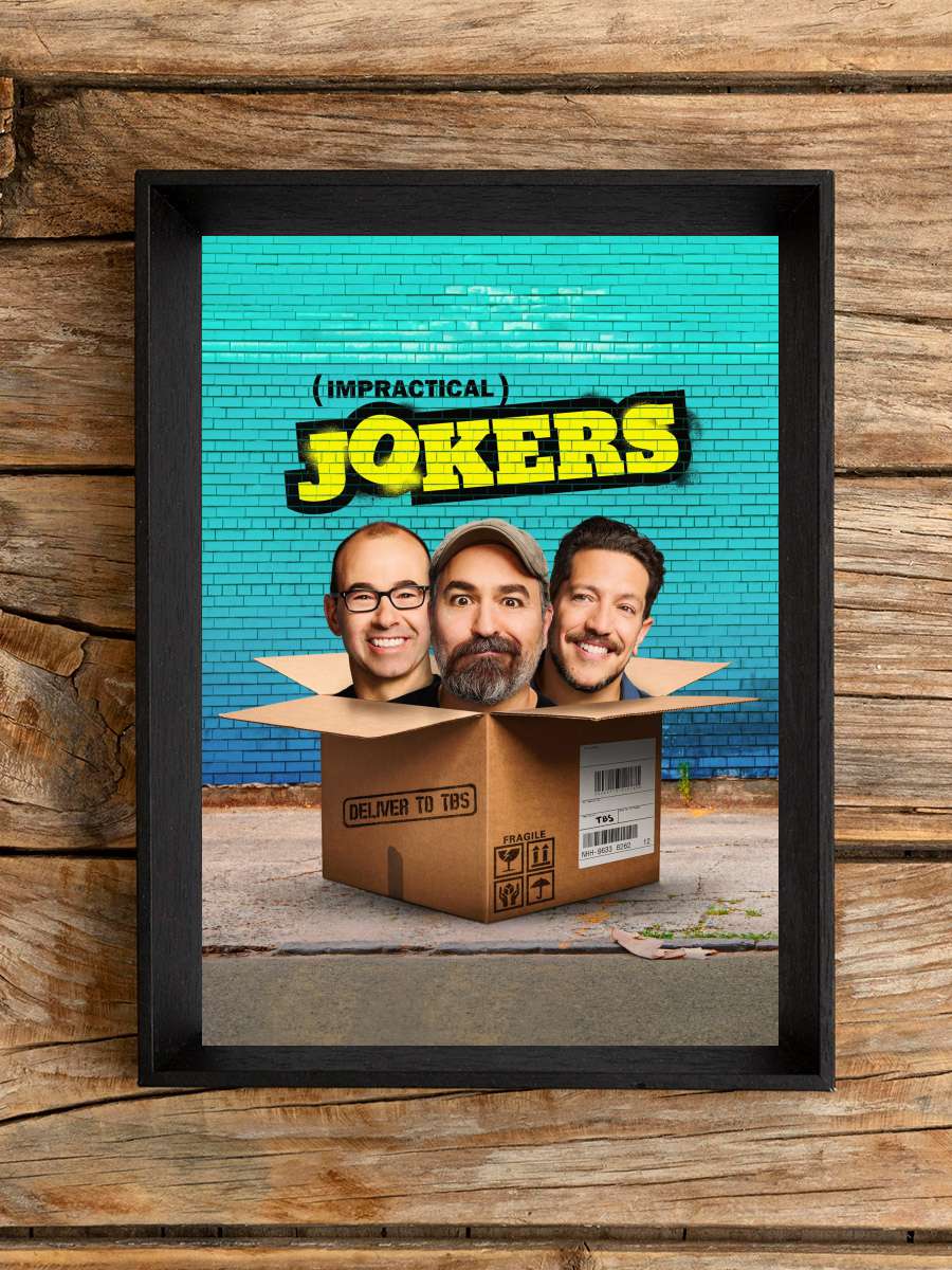 Impractical Jokers Dizi Tablo Siyah Çerçeveli Dizi Poster Duvar Tablo