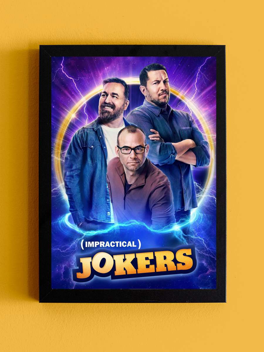 Impractical Jokers Dizi Tablo Siyah Çerçeveli Dizi Poster Duvar Tablo