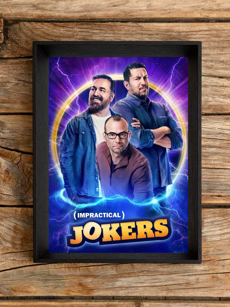 Impractical Jokers Dizi Tablo Siyah Çerçeveli Dizi Poster Duvar Tablo