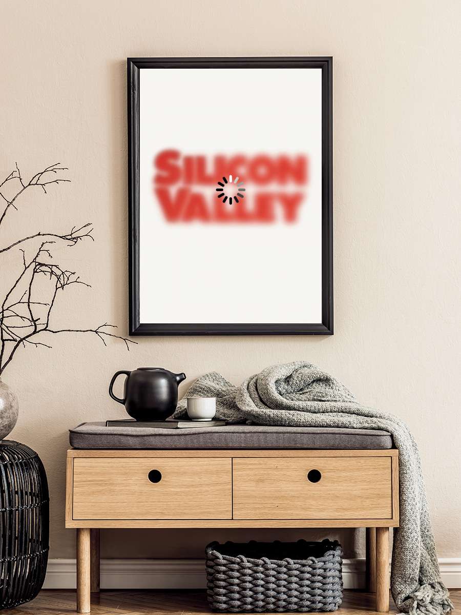 Silicon Valley Dizi Tablo Siyah Çerçeveli Dizi Poster Duvar Tablo