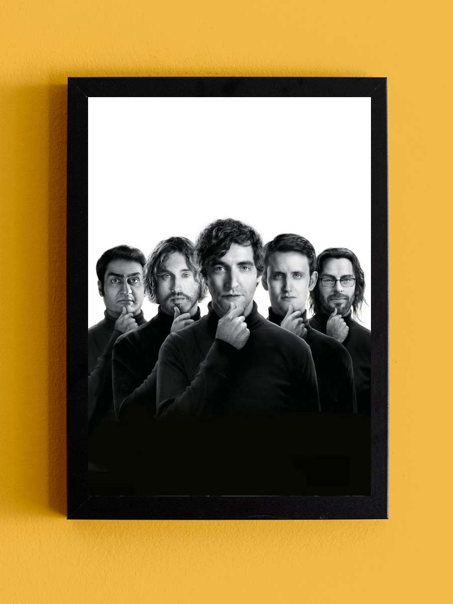 Silicon Valley Dizi Tablo Siyah Çerçeveli Dizi Poster Duvar Tablo