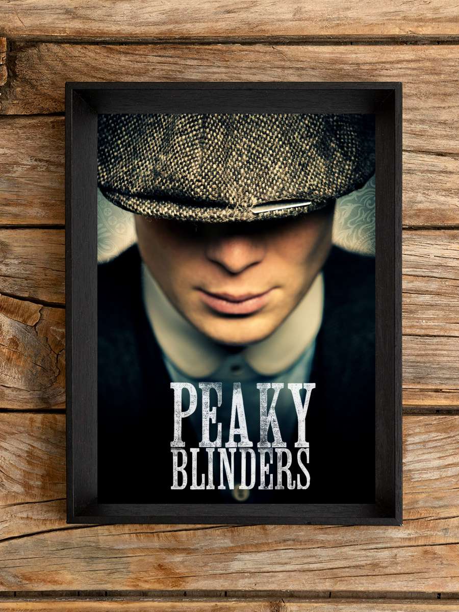 Peaky Blinders Dizi Tablo Siyah Çerçeveli Dizi Poster Duvar Tablo