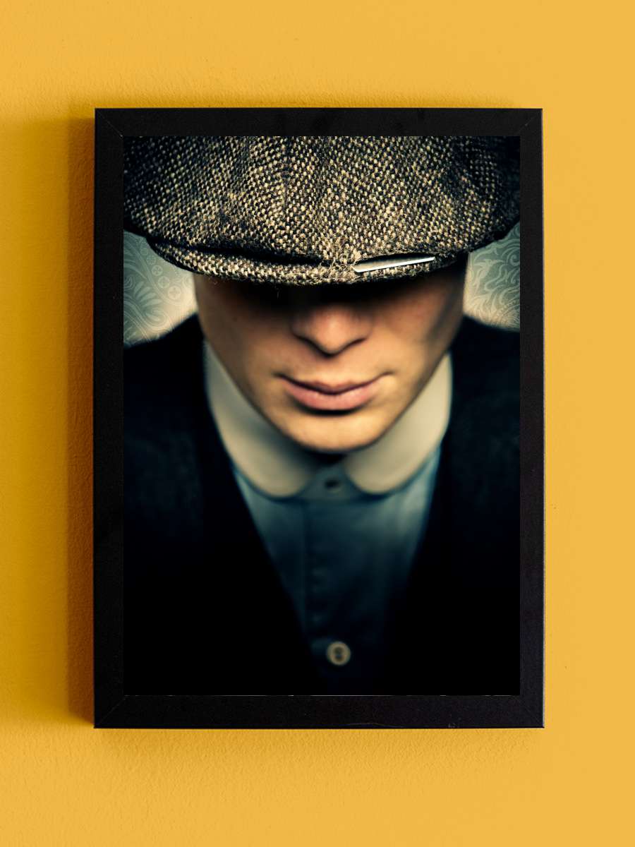 Peaky Blinders Dizi Tablo Siyah Çerçeveli Dizi Poster Duvar Tablo