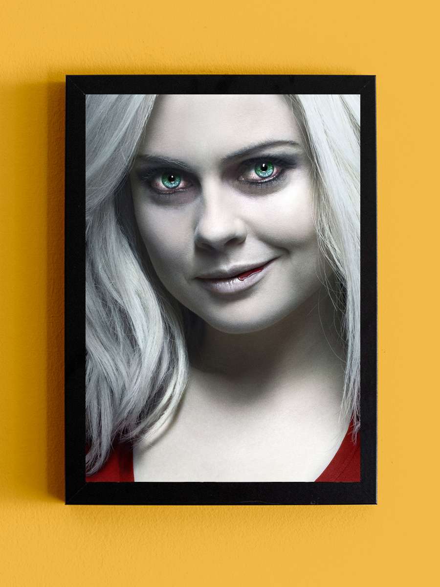 iZombie Dizi Tablo Siyah Çerçeveli Dizi Poster Duvar Tablo