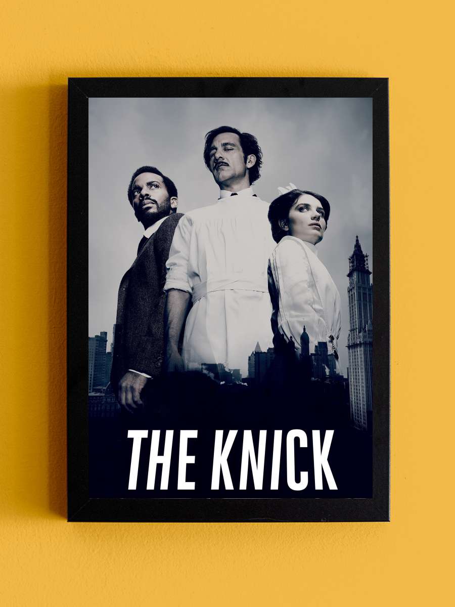 The Knick Dizi Tablo Siyah Çerçeveli Dizi Poster Duvar Tablo