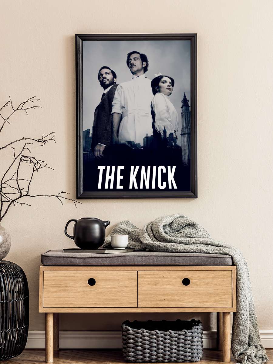 The Knick Dizi Tablo Siyah Çerçeveli Dizi Poster Duvar Tablo