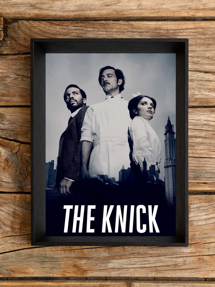 The Knick Dizi Tablo Siyah Çerçeveli Dizi Poster Duvar Tablo