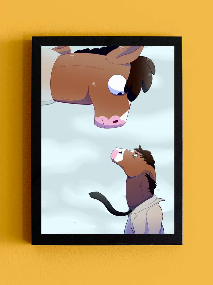 BoJack Horseman Dizi Tablo Siyah Çerçeveli Dizi Poster Duvar Tablo