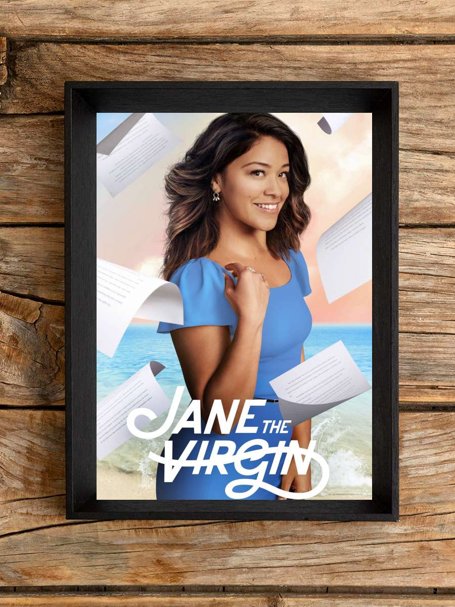 Jane the Virgin Dizi Tablo Siyah Çerçeveli Dizi Poster Duvar Tablo