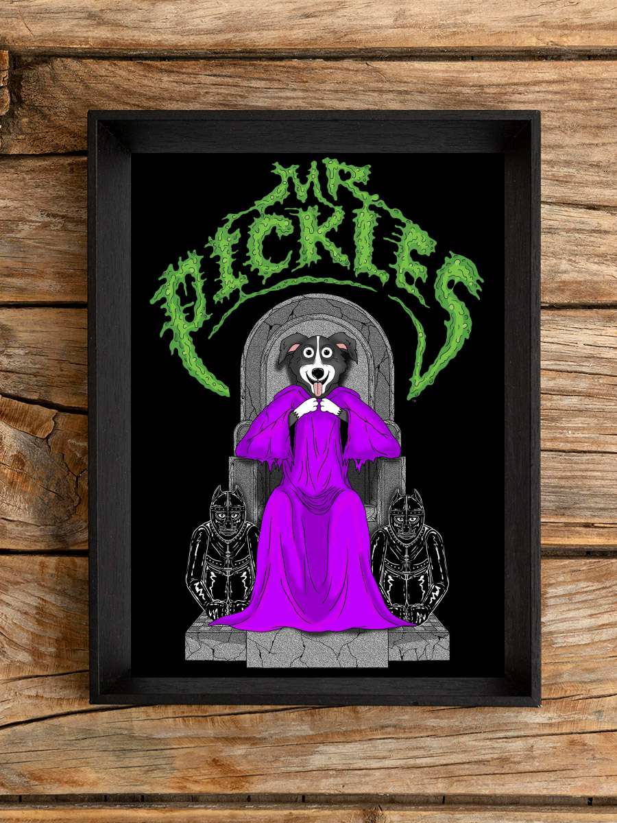 Mr. Pickles Dizi Tablo Siyah Çerçeveli Dizi Poster Duvar Tablo