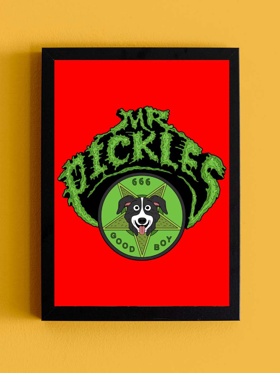 Mr. Pickles Dizi Tablo Siyah Çerçeveli Dizi Poster Duvar Tablo