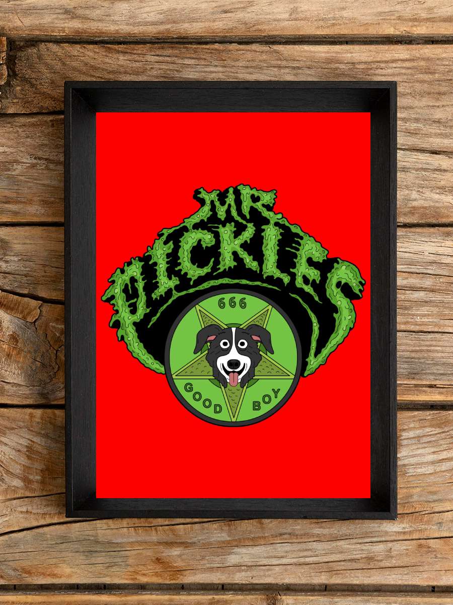 Mr. Pickles Dizi Tablo Siyah Çerçeveli Dizi Poster Duvar Tablo