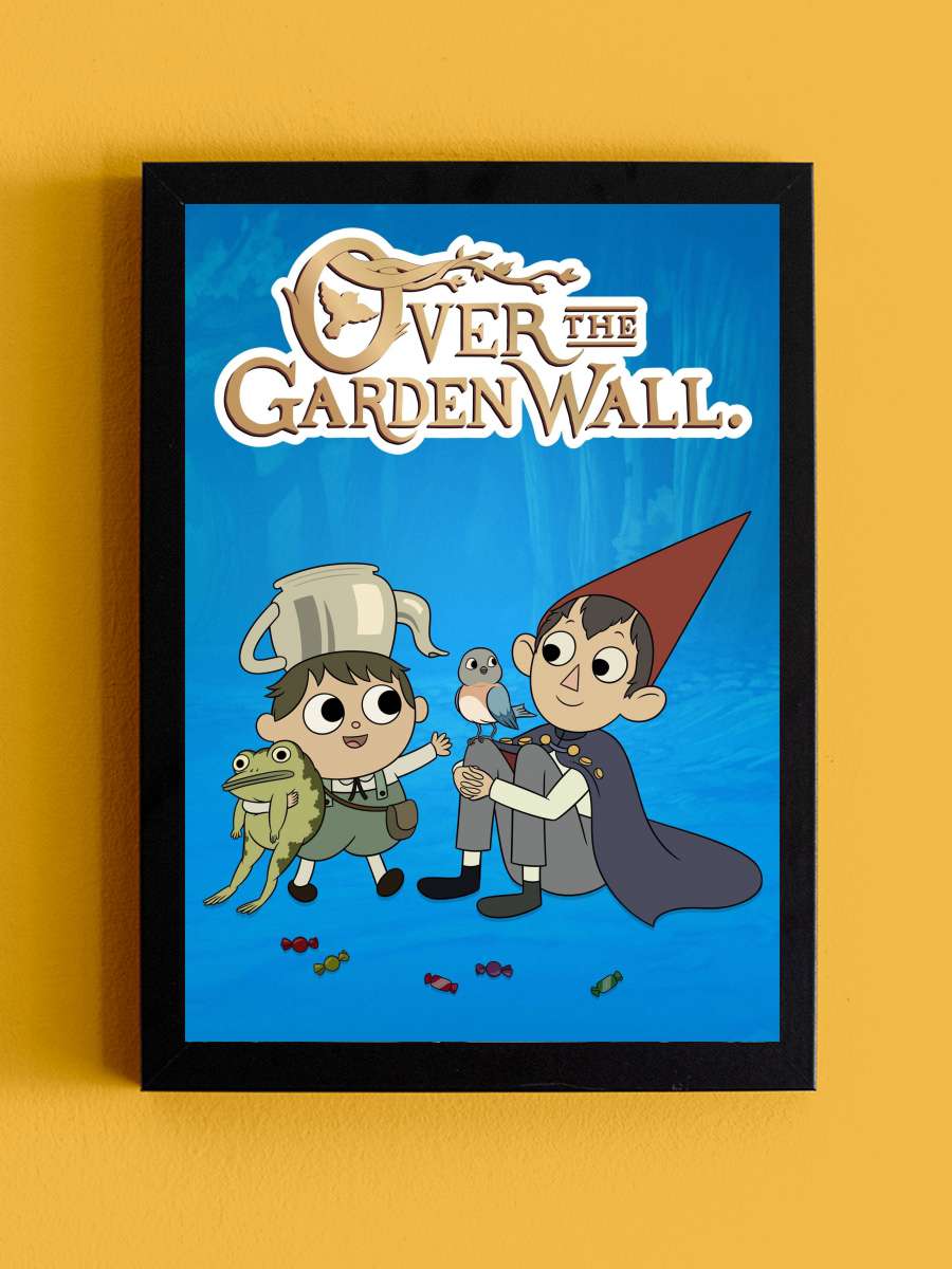 Bahçe Duvarının Ötesinde - Over the Garden Wall Dizi Tablo Siyah Çerçeveli Dizi Poster Duvar Tablo