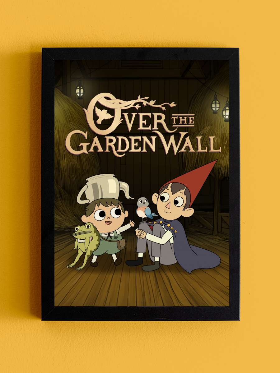 Bahçe Duvarının Ötesinde - Over the Garden Wall Dizi Tablo Siyah Çerçeveli Dizi Poster Duvar Tablo