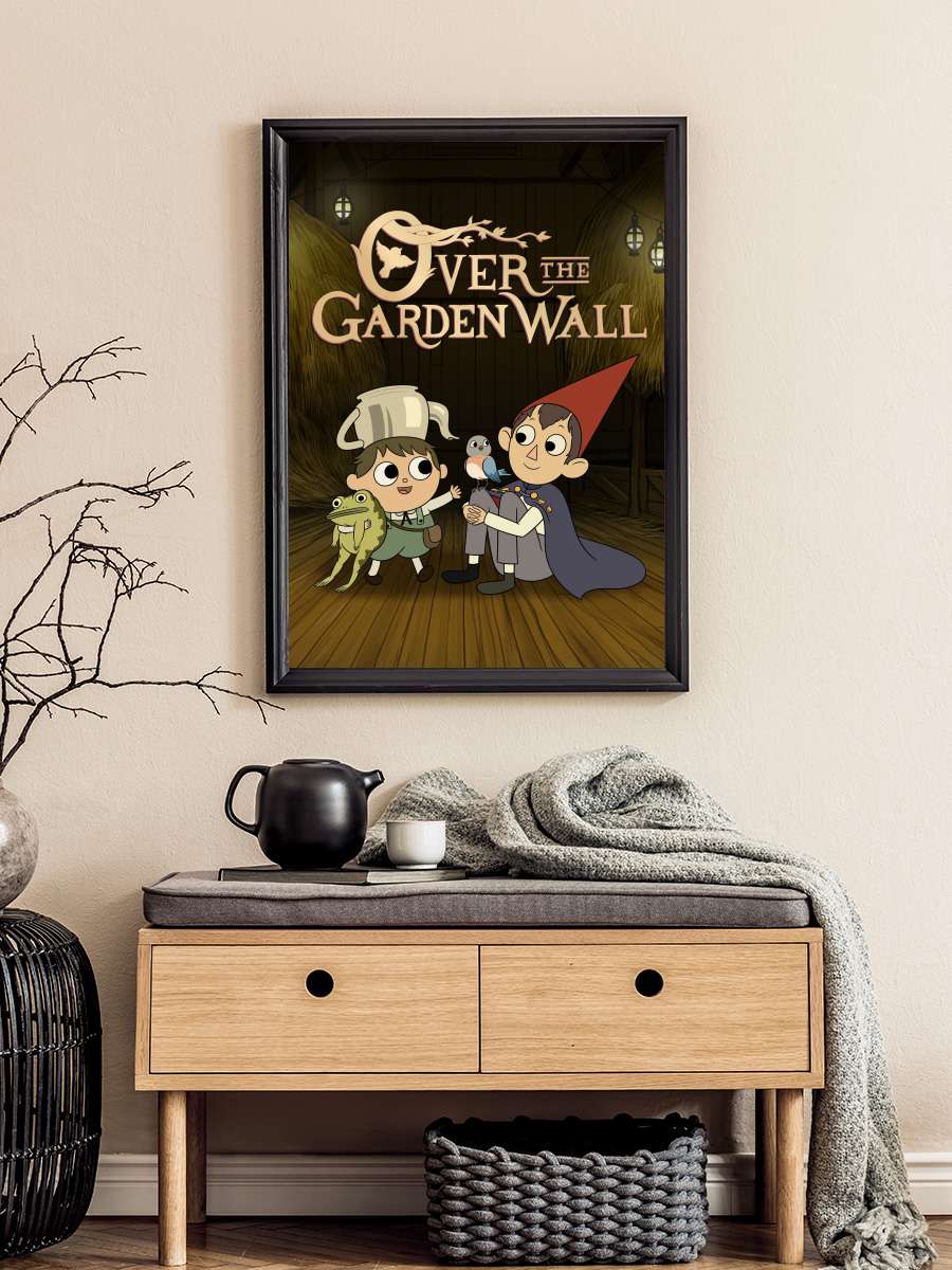 Bahçe Duvarının Ötesinde - Over the Garden Wall Dizi Tablo Siyah Çerçeveli Dizi Poster Duvar Tablo