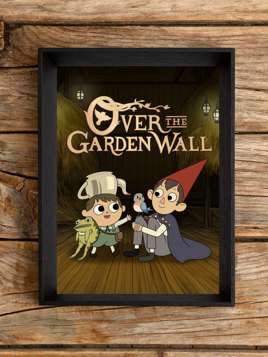 Bahçe Duvarının Ötesinde - Over the Garden Wall Dizi Tablo Siyah Çerçeveli Dizi Poster Duvar Tablo