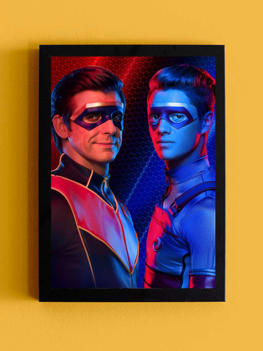 Henry Danger Dizi Tablo Siyah Çerçeveli Dizi Poster Duvar Tablo