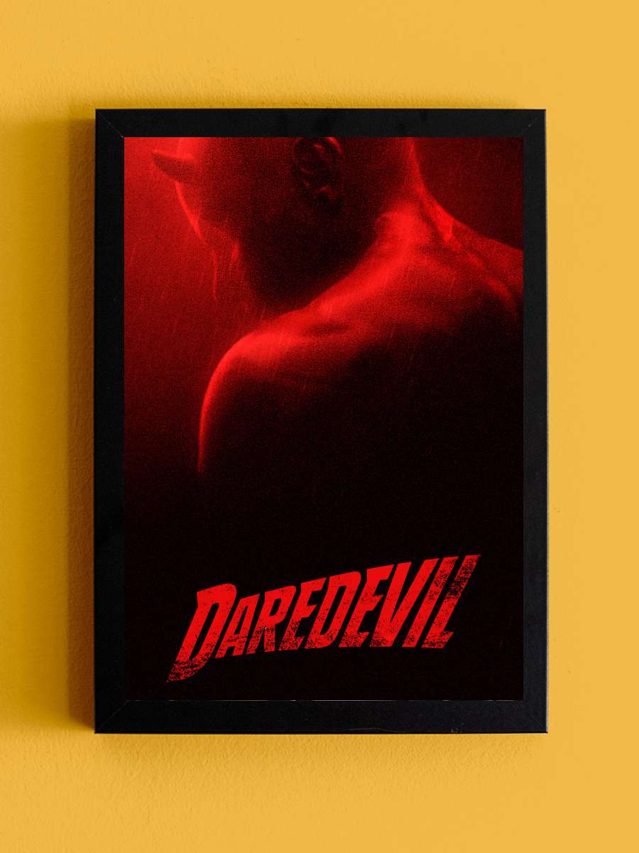 Marvel's Daredevil Dizi Tablo Siyah Çerçeveli Dizi Poster Duvar Tablo