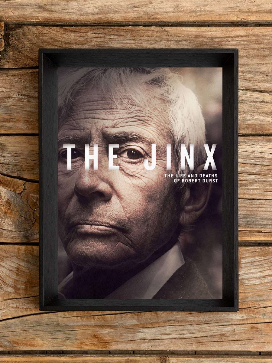 The Jinx: The Life and Deaths of Robert Durst Dizi Tablo Siyah Çerçeveli Dizi Poster Duvar Tablo