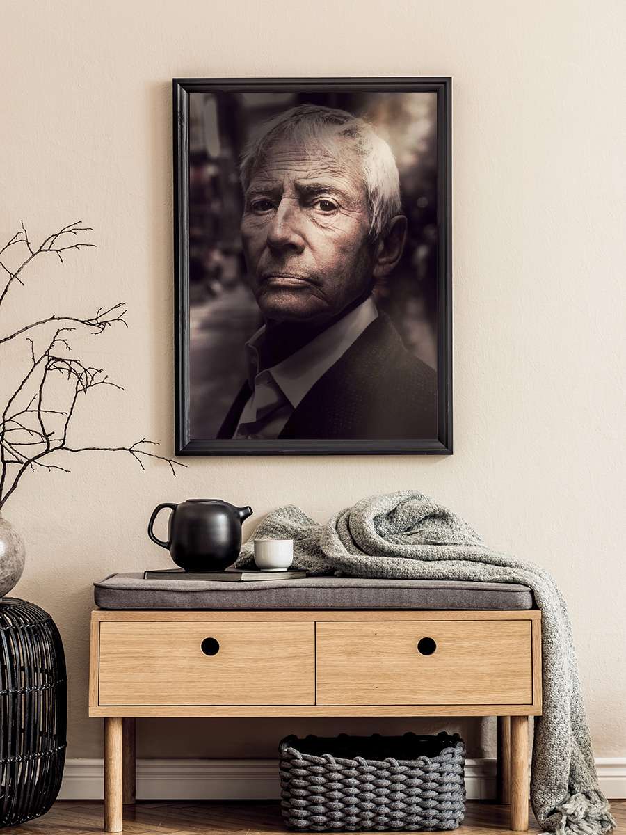 The Jinx: The Life and Deaths of Robert Durst Dizi Tablo Siyah Çerçeveli Dizi Poster Duvar Tablo