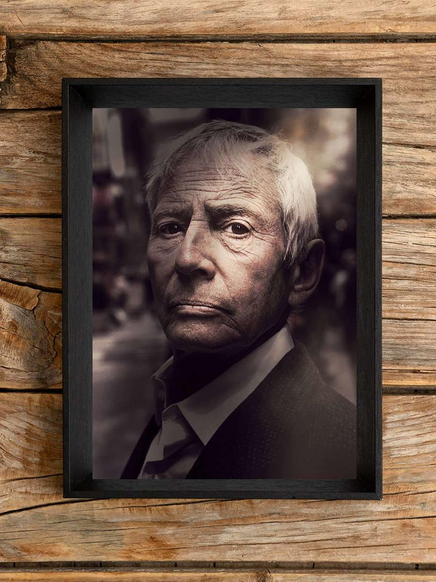 The Jinx: The Life and Deaths of Robert Durst Dizi Tablo Siyah Çerçeveli Dizi Poster Duvar Tablo