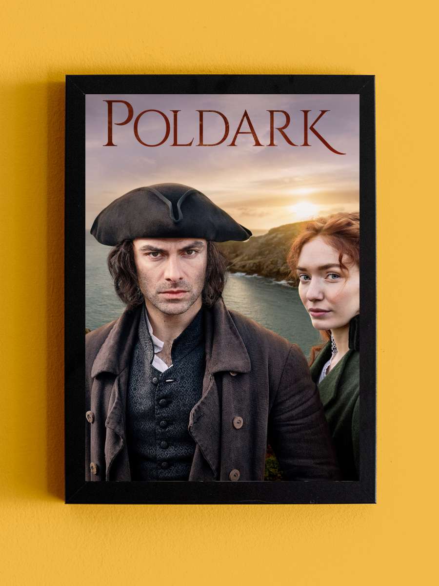 Poldark Dizi Tablo Siyah Çerçeveli Dizi Poster Duvar Tablo