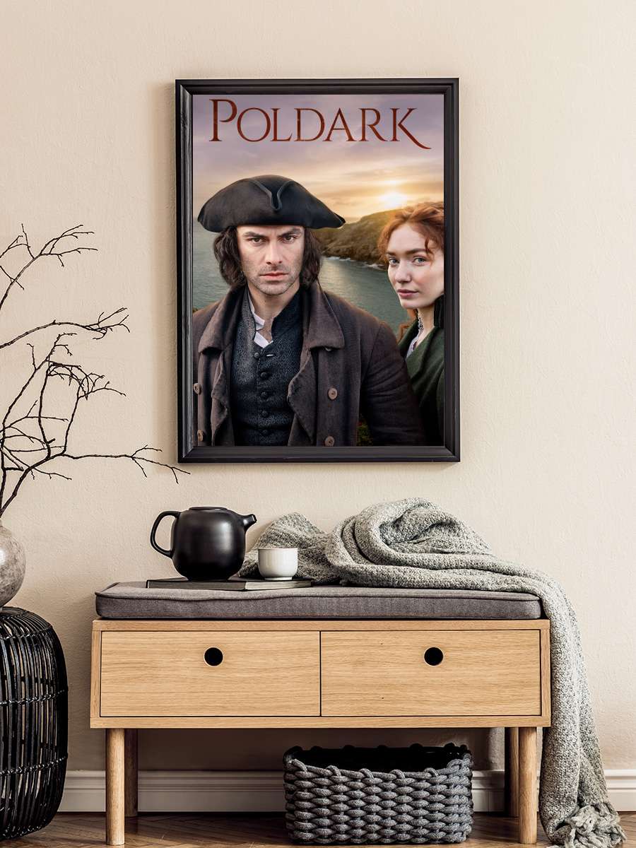 Poldark Dizi Tablo Siyah Çerçeveli Dizi Poster Duvar Tablo